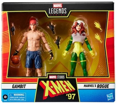 Marvel Legends X-Men 97 Gambit and Rogue 2 pk Action Figure