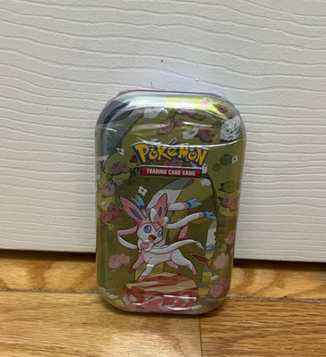 BRAND NEW-Pokemon TCG Prismatic Evolutions Mini Tin-Sylveon Art