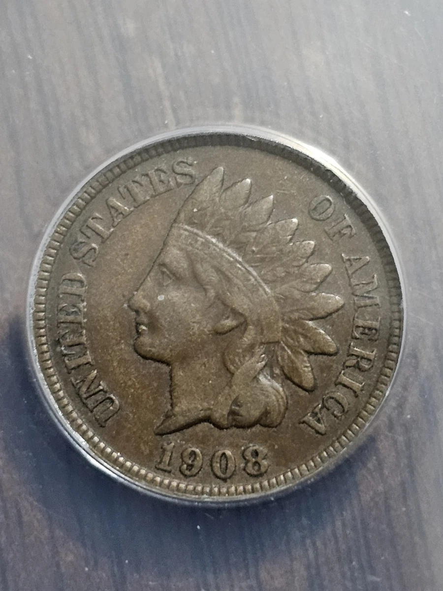 アメリカ　インディアン　1セント　銅貨　1908 s 準特年 1908 Year Indian Head Small Cents for sale | eBay