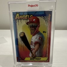 Topps 2021 Project 70 Mike Trout Angels #79 1990 Baseball Card