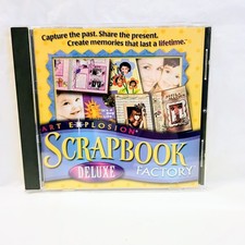 Art Explosion Scrapbook Factory Deluxe PC CD-ROM, 2001 