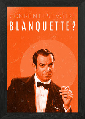 OSS 117 Comment est votre blanquett Framed Wall Art Poster Canvas Print Picture