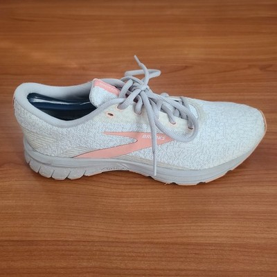 Brooks Signal 3 Shoes Womens White/Gray Running Sneakers Size 8.5B ( Medium)