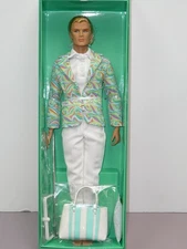 Integrity, Poolside Paramour Sergio Silva Male Blonde Fashion Doll NRFB Mint