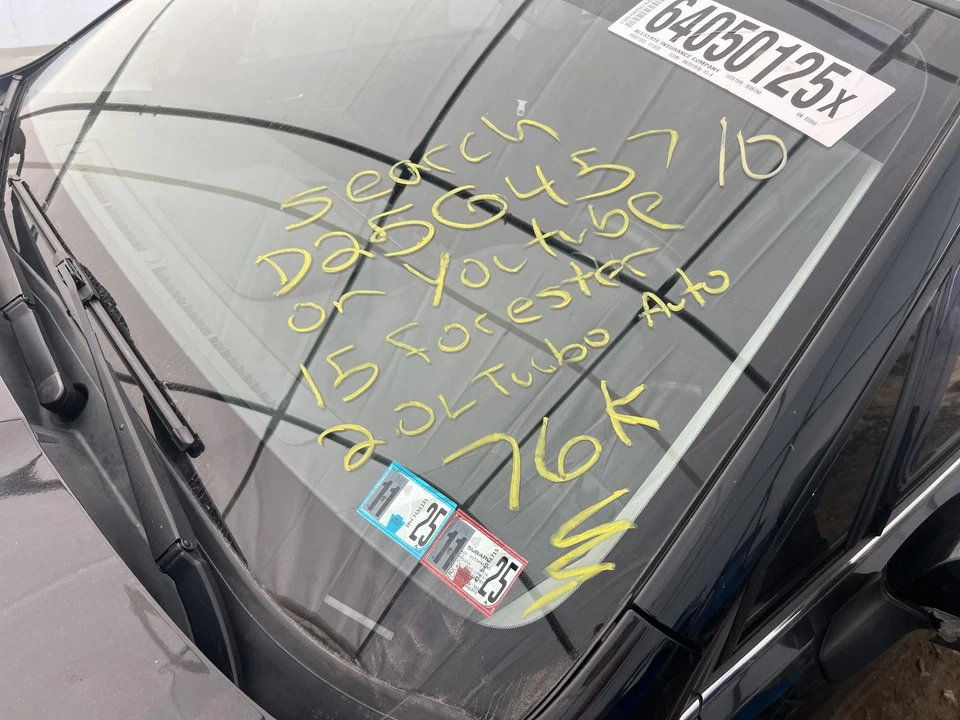 Conjunto de filtro de aire usado se adapta a: Subaru Forester 2.0 2015 grado A Foto 2 de 4