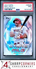 2023 TOPPS STARS OF MLB #SMLB2 MIKE TROUT ANGELS PSA 9