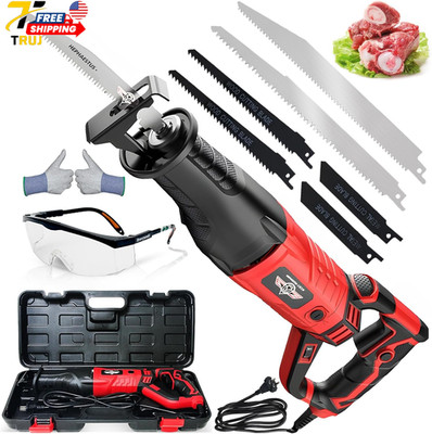 Multi-Purpose 3800W Handheld Electric Saw 6-in-1 Cutter for Meat Bone Wood Metal