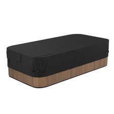 iBirdie Copertura impermeabile per vasca idromassaggio da esterno nuoto SPA 170 x 97 pollici adatta 8 x 14 piedi...