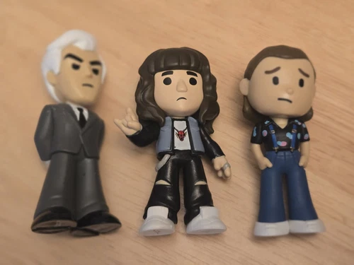 Funko Mystery Minis Stranger Things Lot - Eddie Munson, Eleven, Dr Brenner