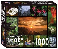 Frank Ruggles Smoky Mountains National Park Puzzle Gift Set  Educational,