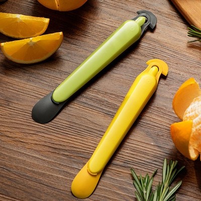 Innovatives Küchen-Obstschälwerkzeug Obstsegmente beim Schälen konservieren