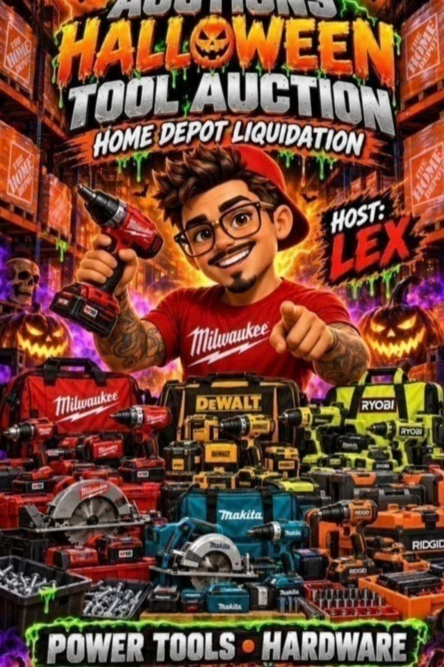 🔥HOME DEPOT LIQUIDATIONS🔥- Milwaukee, DeWalt, Ryobi Tools & Hardware.