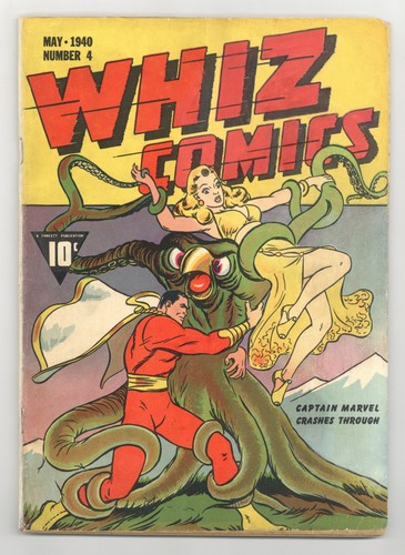 Whiz Comics #4(5) PR 0.5 RESTORED 1940