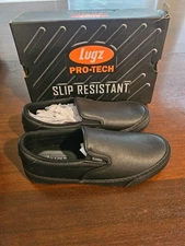 Lugz Pro-Tech CLIPPER SR Kitchen Work Safety Shoes Black Womans Size 9.5