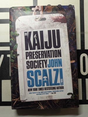 The Kaiju Preservation Society by John Scalzi 2022 Hardcover Adventure Sci-Fi