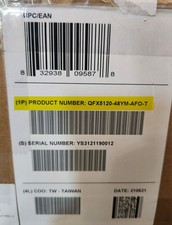 NEW JUNIPER QFX5120-48Y-AFO-T 48x 10/25GbE SFP28 8x 40/100GbE Switch Dual AC PS