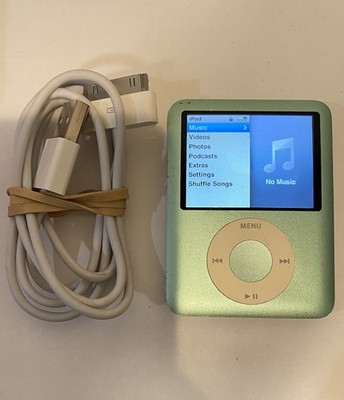 Apple iPod Nano 3rd Generation 8GB - Light Green - Read