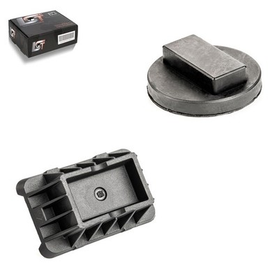 Aufnahme Wagenheber Unterbock + Gummipad für BMW X3 F25 X4 F26 X5 E70 F15 F85 X6