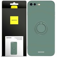 Spacecase SilikonringhüLle FüR Iphone 7 8 Plus DunkelgrüN