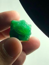 49ct Mindblowing Rough Swat Emerald Natural No Oil Facet Grade Quality From @swa