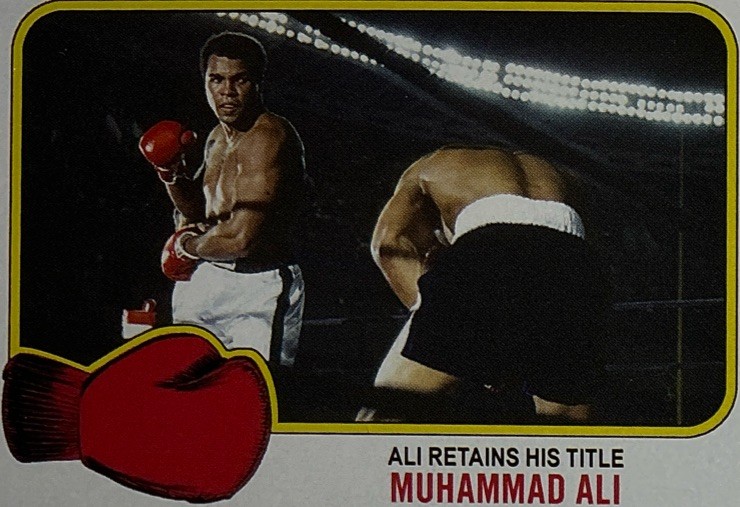 Muhammad Ali PSA 10- 2021 Topps Tribute Set ‘Ali Beats Norton To Retain Title’ view 4