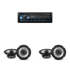 Alpine UTE-73BT Mech-less Digital Bluetooth Media Receiver with 2 Pair Alpine...