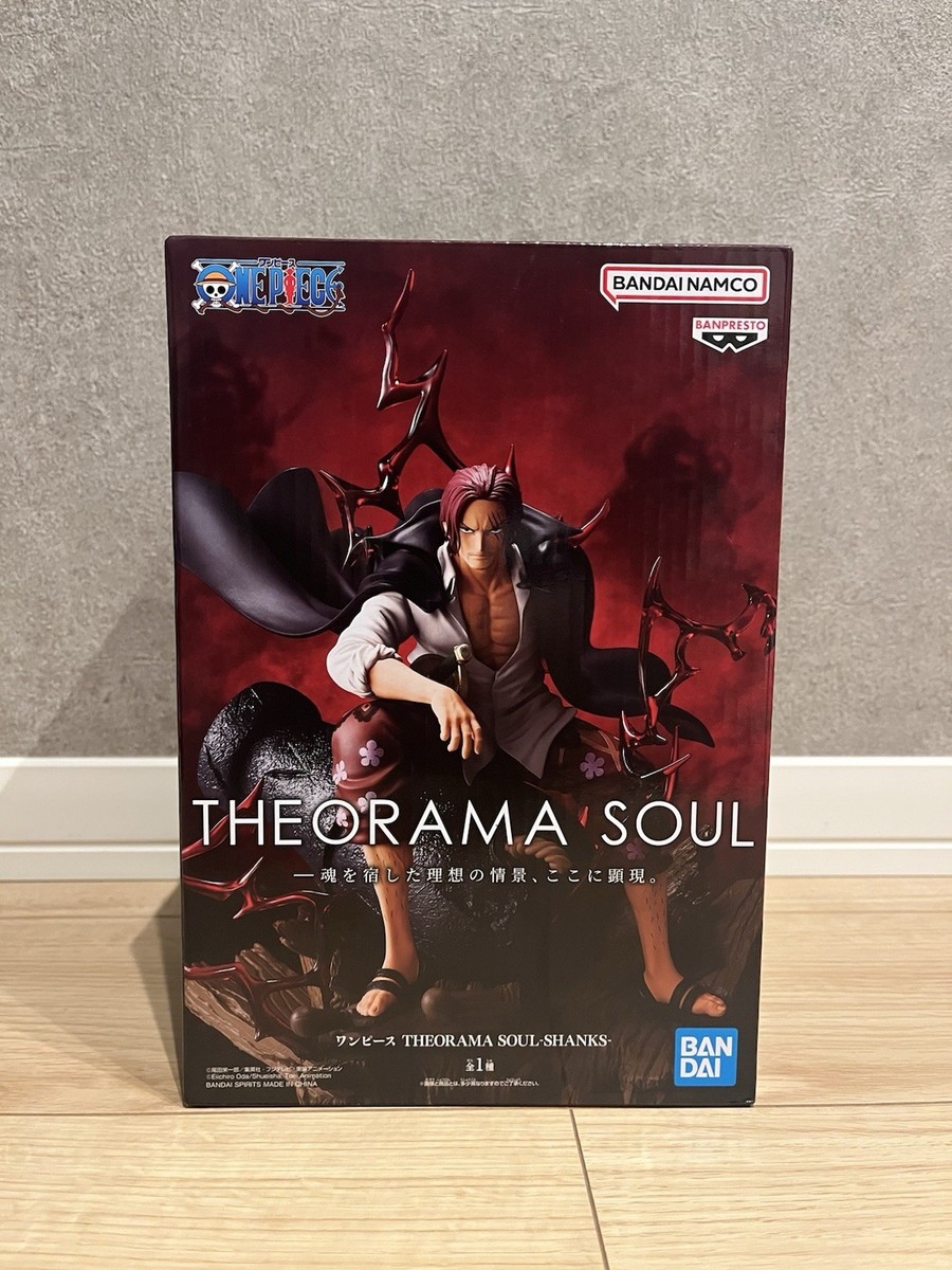 One Piece Shanks Figure THEORAMA SOUL - BANPRESTO New Authentic