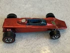 Hot Wheels Redline LOTUS TURBINE, #6262 from 1969 in Spectraflame Red Metallic.