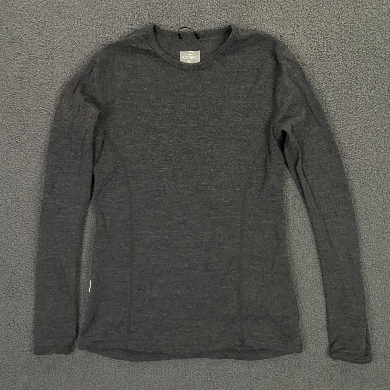 Meriwool Shirt Womens Small Gray Merino Wool Long Sleeve Base Layer Thermal
Opens in a new window or
