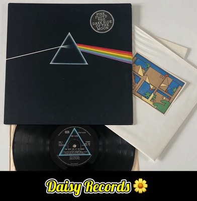 Pink Floyd-Dark Side Of The Moon 3rd UK Press w/Blue Tint & Blue Print Sleeve NM