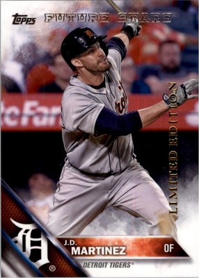 2016 Topps Limited #110 J.D. Martinez FS - BB