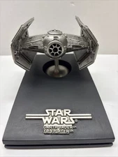 1993 Rawcliffe Pewter Limited Edition Darth Vader's Tie Fighter  Star Wars