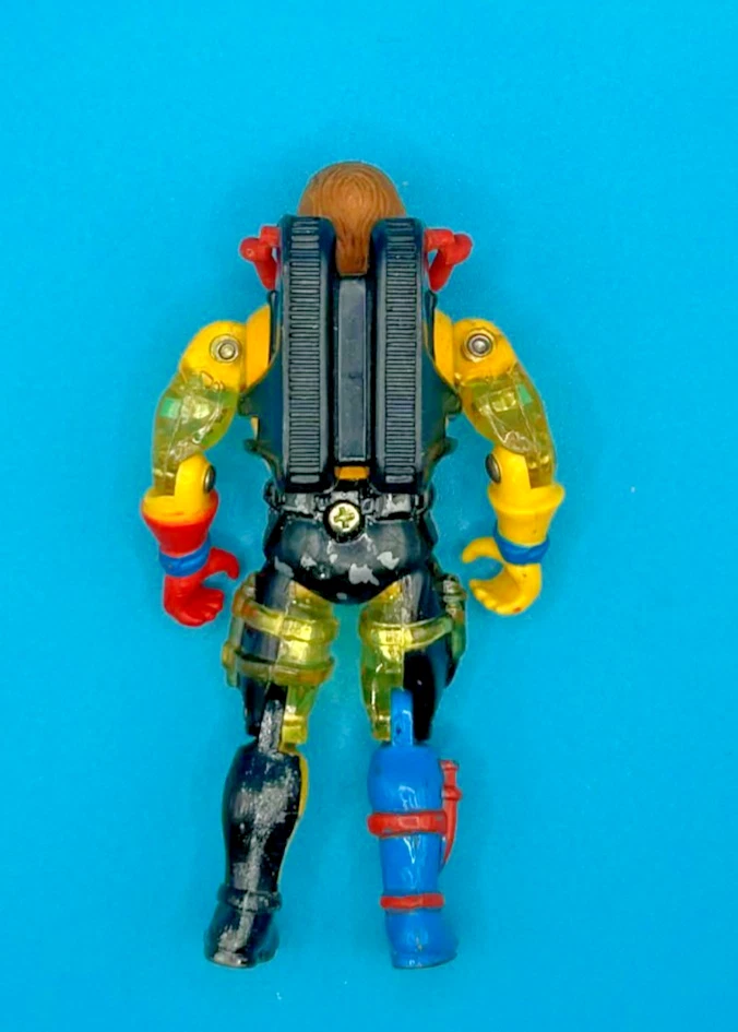 "Figura de acción vintage Bionic Six 6 JACK 3,75"" Die Cast LJN Toys 1986" Foto 2 de 2