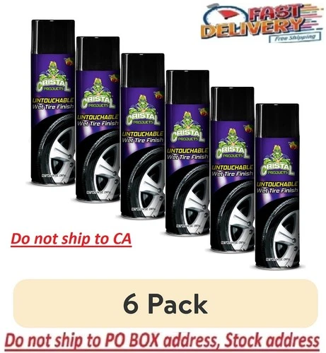Cristal Product Untouchable Tire Wet Finish 14oz (6 bottle) Ever Gloss - product listing photo