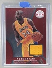 Kobe Bryant 2012 Panini Totally Certified #1 Red Game Worn Patch