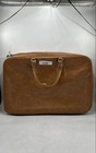 Samsonite Scandia Unisex Brown Top Handle Medium Size Leather Luggage Bag — photo 1