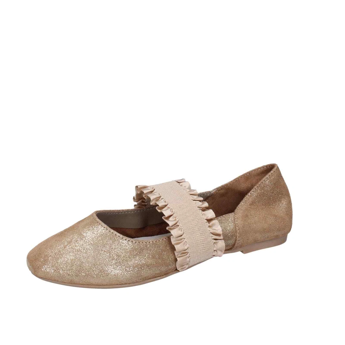 Ballerine oro shop donna