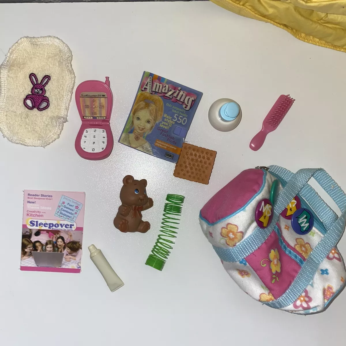 American girl sale doll sleepover set