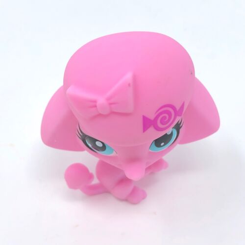 Littlest Pet Shop Dog Pink Poodle #3326 Blue Eyes Puppy LPS AUTHENTIC - Picture 5 of 6