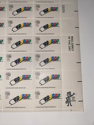 Scott 1461 , Olympics Japan, Full Sheet 50 Stamps 8c 1972 | eBay