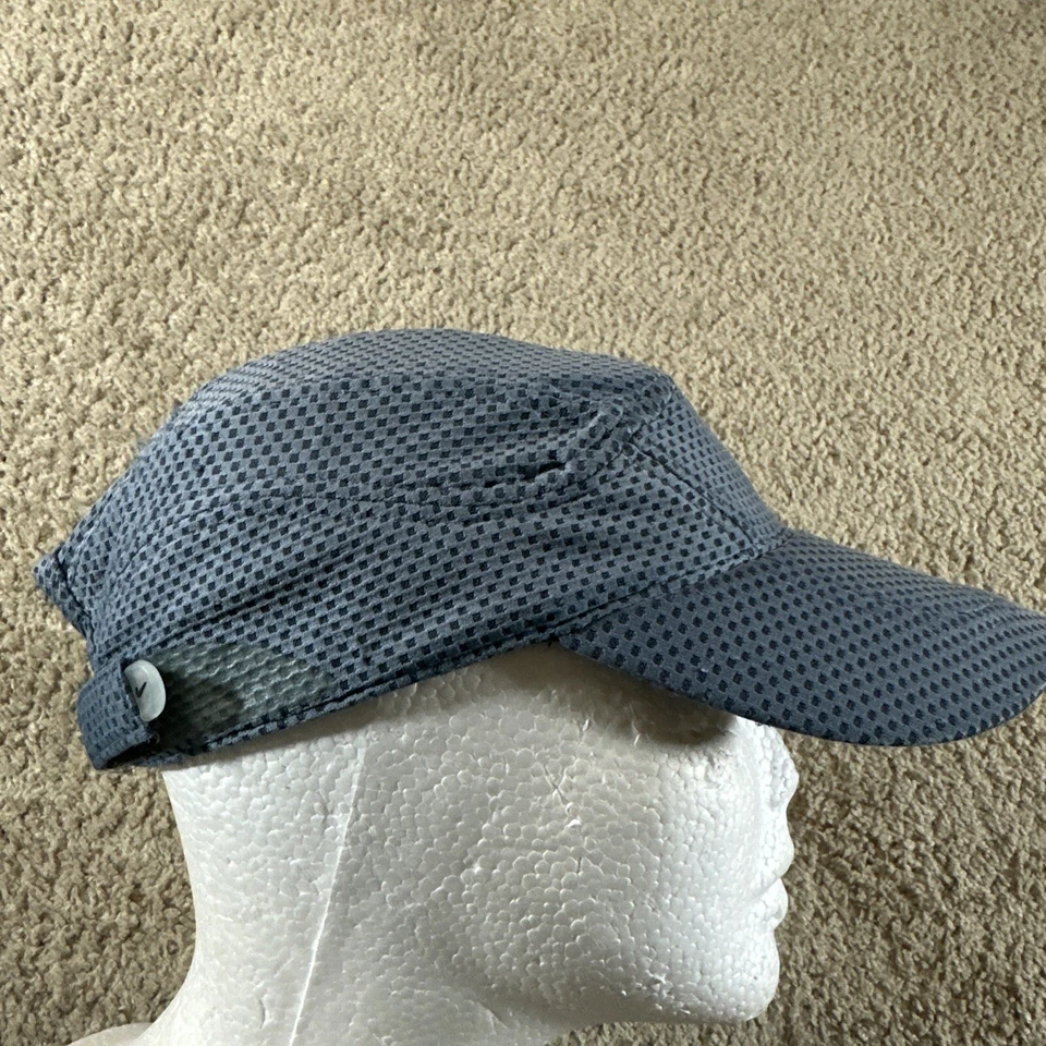 De Colección NIKE Tailwind Gorra Hombres Gris Azul Correa 7 Paneles Campamento Dri-Fit Logo Y2K Foto 4 de 4