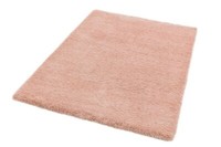 Designer ASIATIC Shaggy Pink Rug  , 120 x 170cm , Modern plain plush design