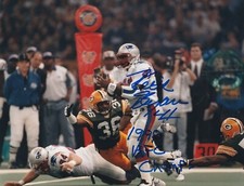 KEITH BYARS  NEW ENGLAND PATRIOTS    ACTION SIGNED 8x10