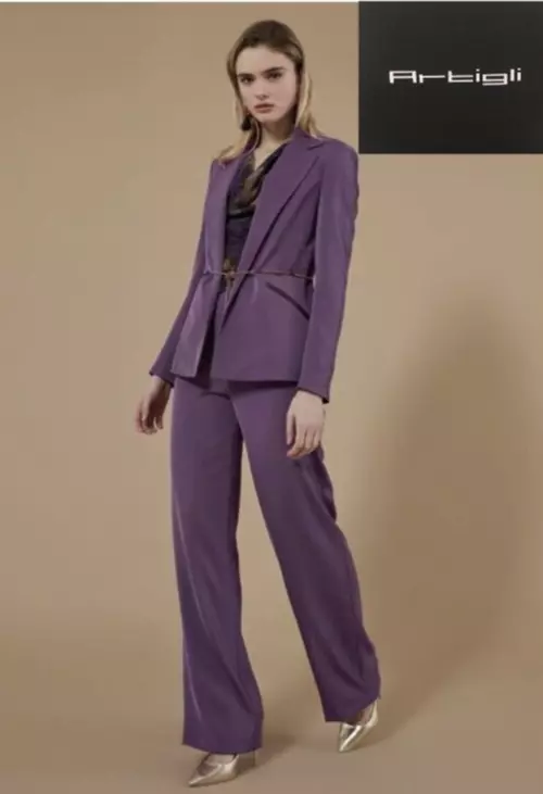 TAILLEUR Giacca monopetto e Pantaloni palazzo