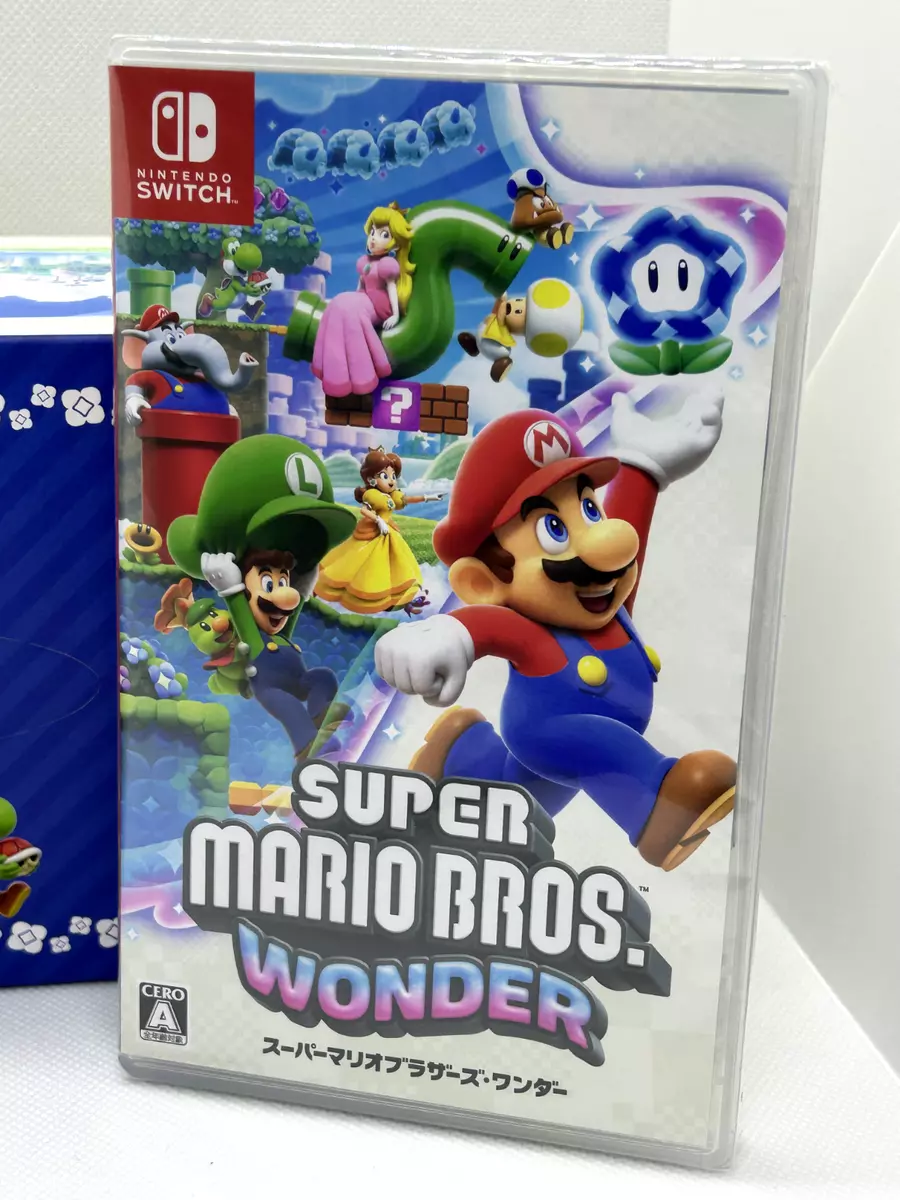 Super Mario Bros. Wonder Nintendo Switch + Autocolantes de Oferta, jogo  mario nintendo switch