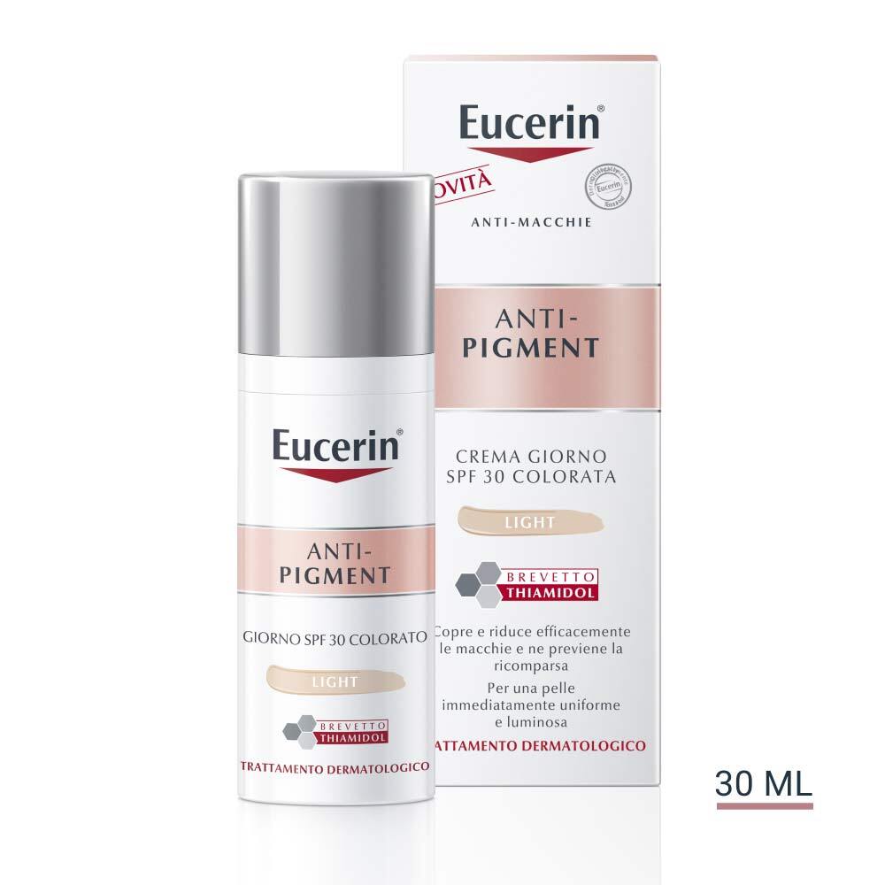 Eucerin Anti-Pigment - Crema Giorno SPF30 Colorata Light, 50ml