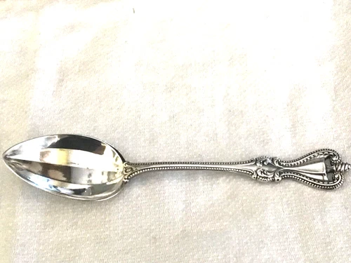 Sterling Towle Colonial Teaspoon 1895 Pleated Bowl Antique Silver