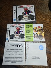 Nintendo DS Mario Kart DS Case and Manual Only No Game