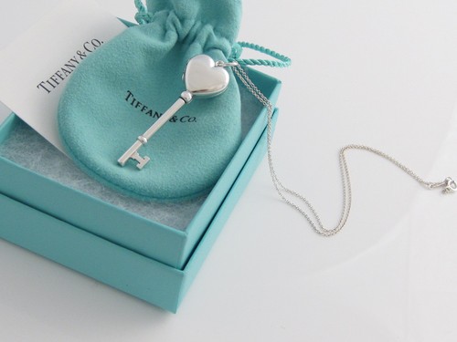 Tiffany \u0026 Co RARE Silver Heart Key 