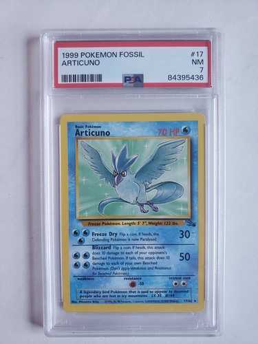 Articuno (Unlimited) graded PSA 7 for sale on eBay